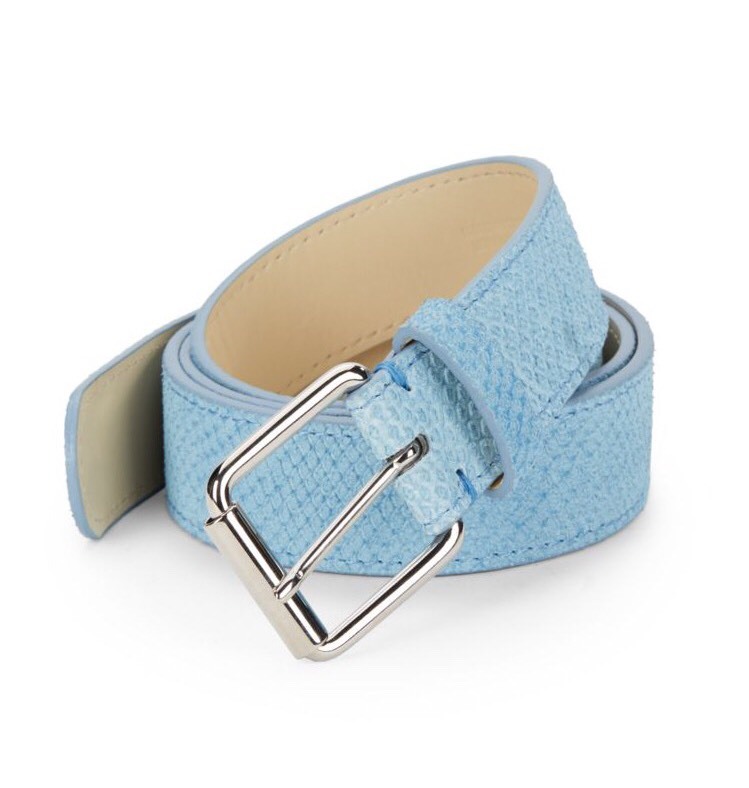 blue giuseppe belt
